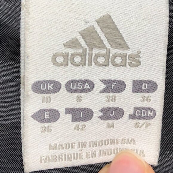 Adidas Black Puffer bomber Jacket women’s size S - Picture 3 of 15